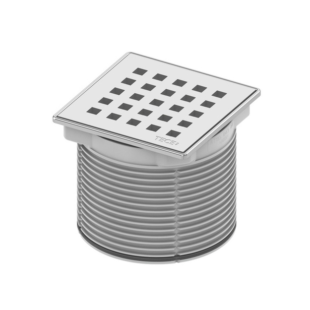 TECEdrainpoint S nerūd. plieno grotelių rėmas  Quadratum  100mm