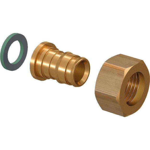 Uponor Q&E jungtis su laisva veržle PL 25-G3/4 SN