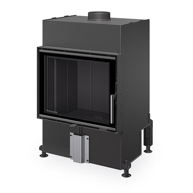 Plieninis židinio ugniakuras Romotop HEAT H4N 06, 59.50, juoda pakura IGN