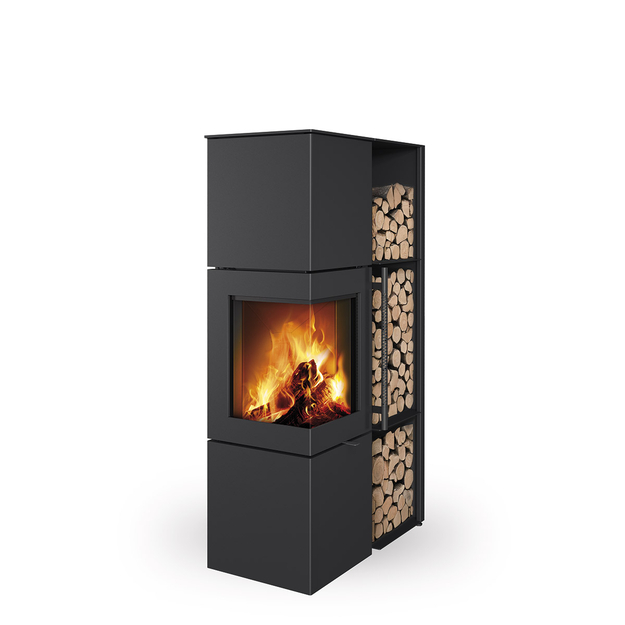 Plieninė krosnelė Romotop Esquina H 30, plieninė