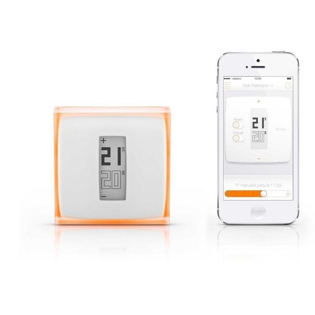 Bevielis i&scaron;manusis termostatas SMART NTH-PRO Netatmo