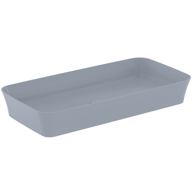 Praustuvas montuojamas ant stalvir&scaron;io Ideal Standard Ipalyss 80x40 cm, be perlajos, su dugno vožtuvu, Powder Blue