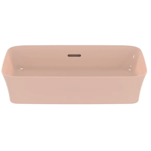 Praustuvas montuojamas ant stalvir&scaron;io Ideal Standard Ipalyss 55x38 cm, su perlaja, su dugno vožtuvu, Nude