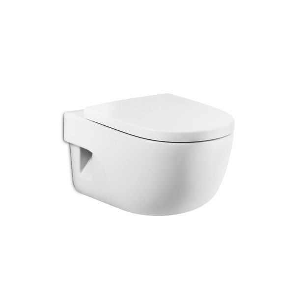Pakabinamas unitazas MERIDIAN Compact (480x360x400 mm), baltas