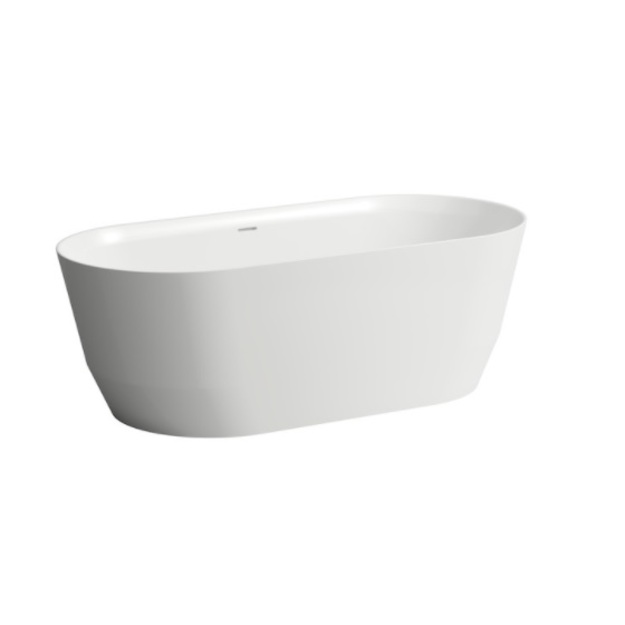 Akmens masės vonia Laufen PRO 165x75x55cm, laisvai pastatoma, balta