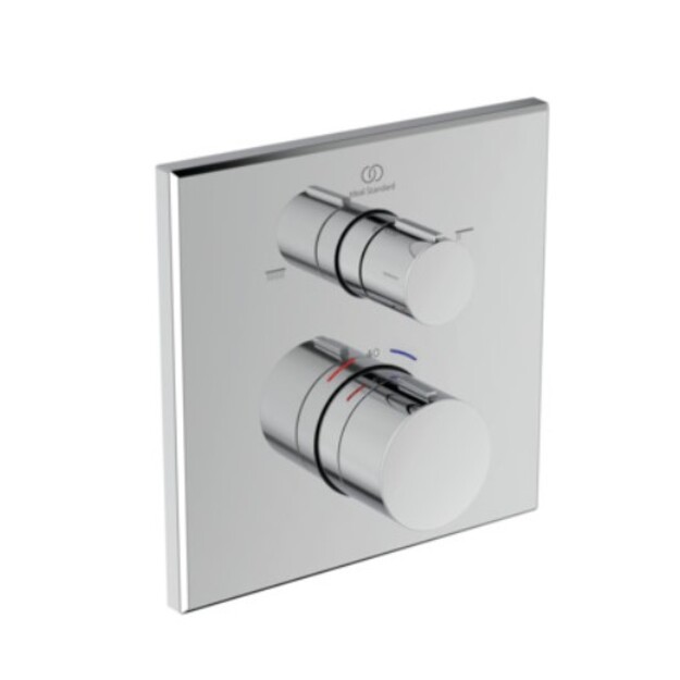 Ideal Standard Ceratherm 100 potinkinio termostatinio vonios/du&scaron;o mai&scaron;ytuvo vir&scaron;tinkinė dalis,kvadratinė, chromas