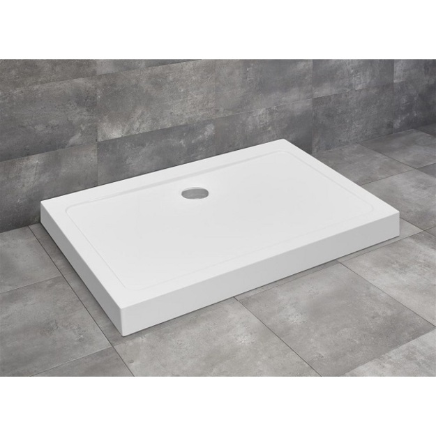 Akrilinis du&scaron;o padėklas Radaway Doros D compact, 1200x900x115, baltas