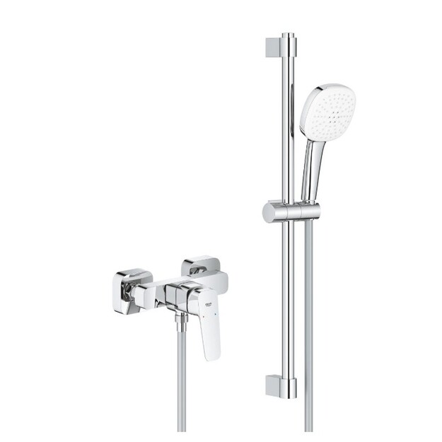 Du&scaron;o mai&scaron;ytuvas Grohe Cubeo su du&scaron;o stovu, chromas