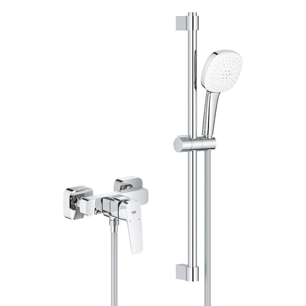 Du&scaron;o mai&scaron;ytuvas Grohe Cubeo su du&scaron;o stovu, chromas