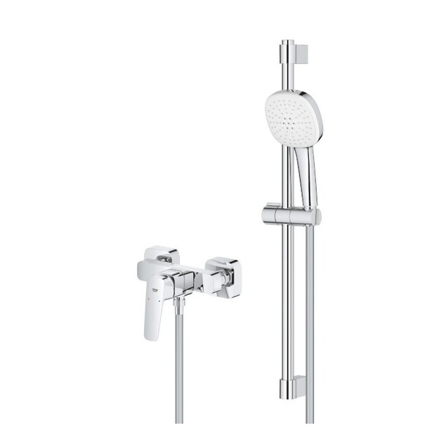 Du&scaron;o mai&scaron;ytuvas Grohe Cubeo su du&scaron;o stovu, chromas