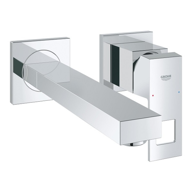 Grohe praustuvo mai&scaron;ytuvas Eurocube i&scaron; sienos, 2 dalių, M dydis, chromas