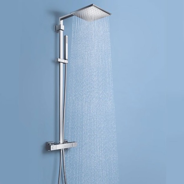 Termostatinė du&scaron;o sistema Grohe Euphoria Cube XXL 230, chromas
