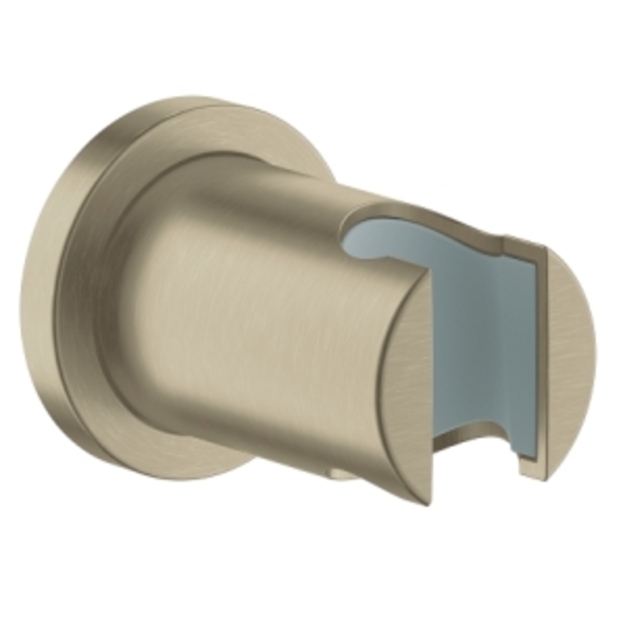 Rainshower neutral du&scaron;o galvutės laikiklis su žiedeliu, brushed nickel
