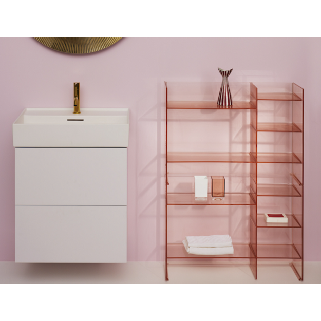 Kartell by Laufen spintelė, su dviem stalčiais, balta