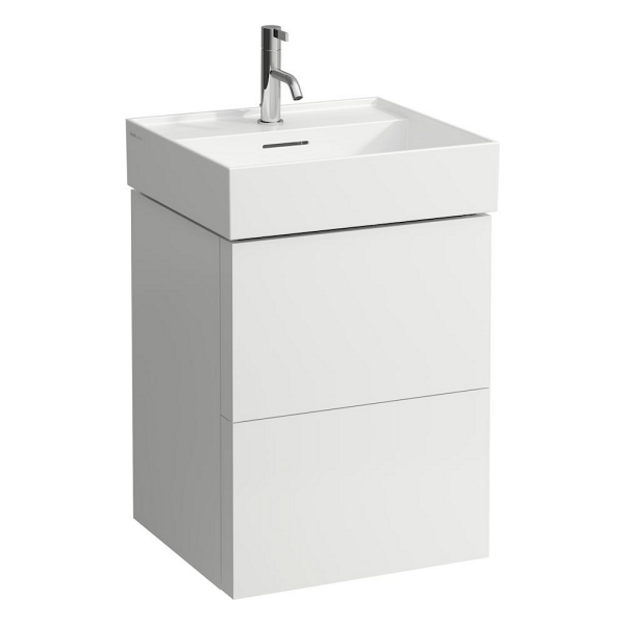 Kartell by Laufen spintelė, su dviem stalčiais, balta
