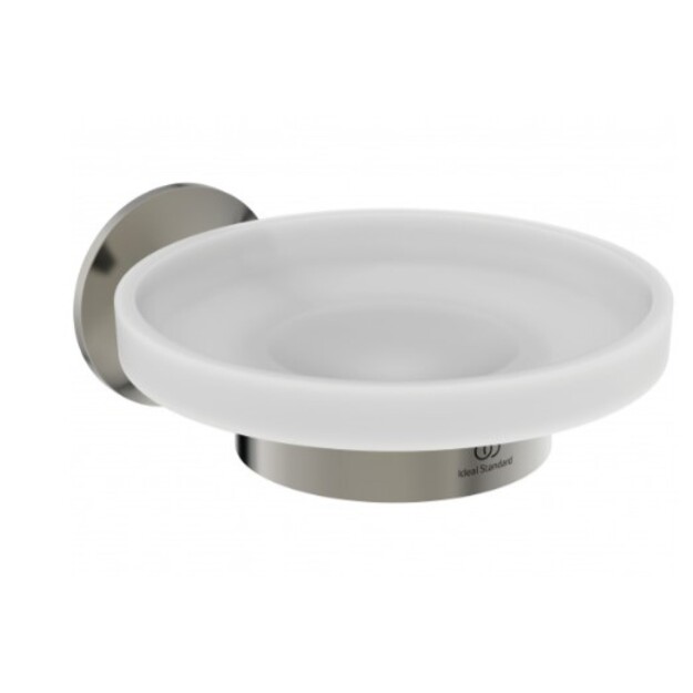 Muilinė su stikline lėk&scaron;tele, Ideal Standard La Dolce Vita, silver storm spalva