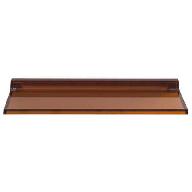 Kartell by LAUFEN Sieninė lentyna Shelfish 450 x 155 mm, spalva gintarinė