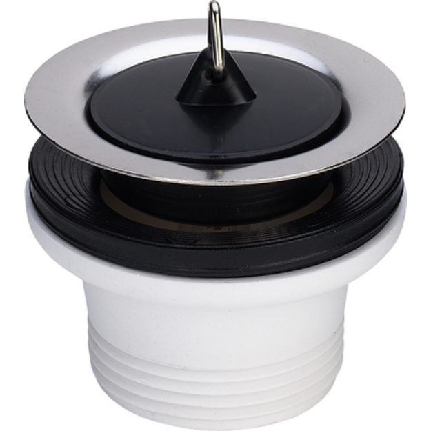 Viega i&scaron;leidimo ventilis su kam&scaron;čiu 1 1/2 x 70, plastikas