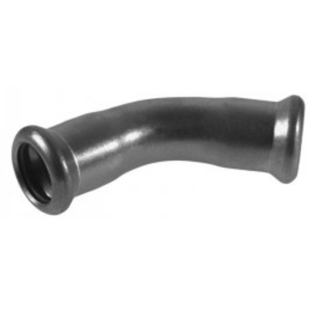Nerūd. plieno KAN-therm Inox pres. alkūnė 35x45 , v/v