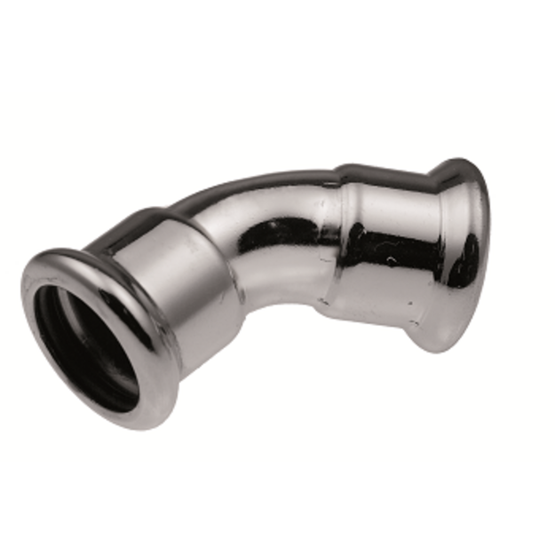 Plieninė pres. alkūnė KAN-therm d.15x45 , v/v