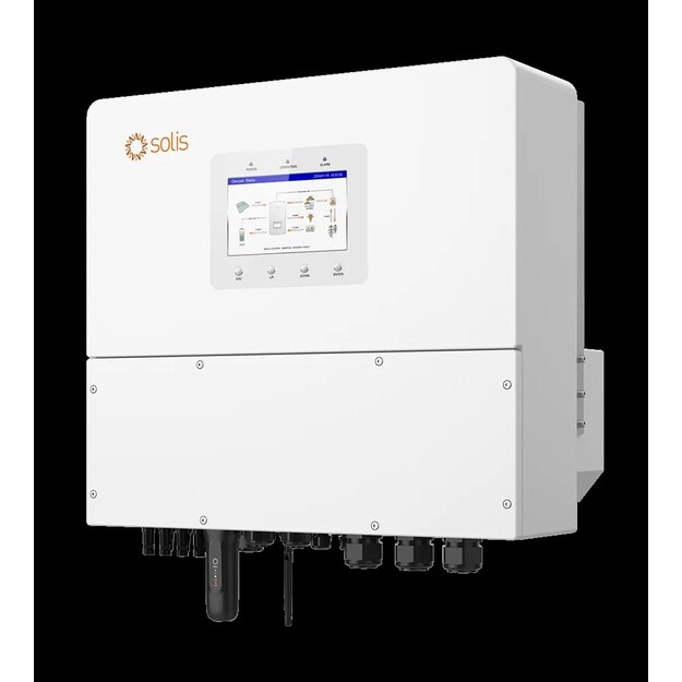 Hibridinis inverteris Solis S6-EH3P12K-H 12kW trifazis, 4 MPPT žiedai, DC, HV baterijoms