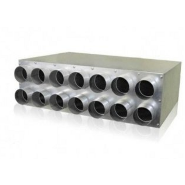 Kolektorinė dėžė su akustiniu porolonu ZN d200x14xd75 (98-0239-0200-014-2N2-V)