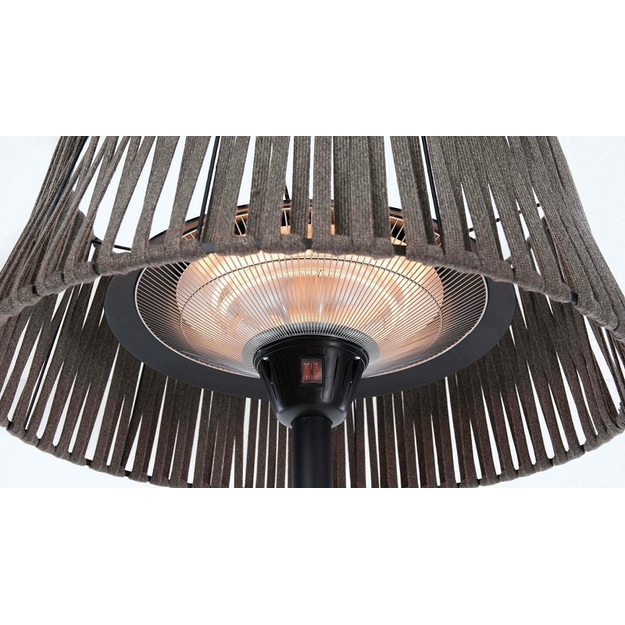 Sunred infraraudonųjų spindulių &scaron;ildytuvas Artix Corda Bright Standing Brown 2100 W