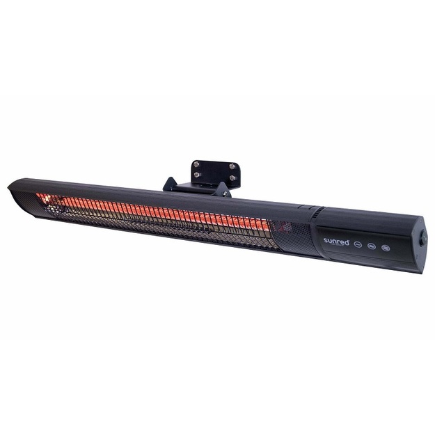 Sunred sieninis infraraudonųjų spindulių &scaron;ildytuvas  Dark  linijos, 3 galios lyg. 2500W