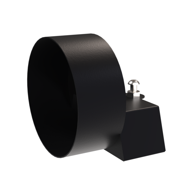 Detalė židinio oro padavimui JM, DAFS perėjimas diam.100mm Seguin židiniams