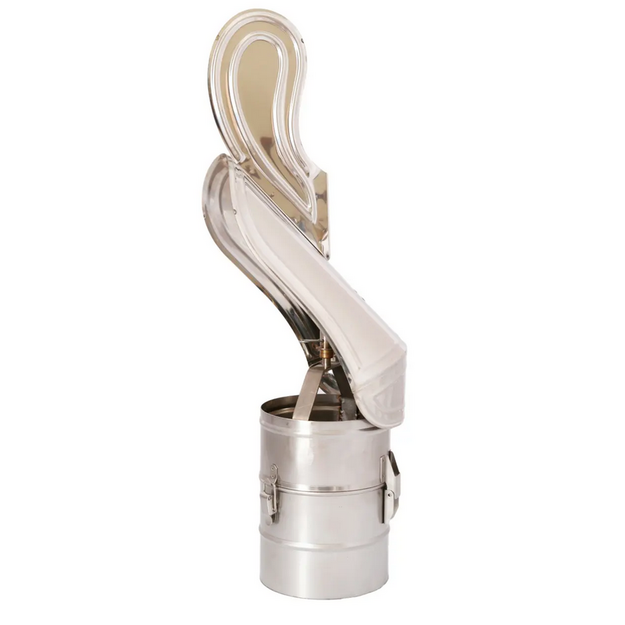 Besisuk. salmas kaminui ROTOWENT DRAGON RO150CHCH-SW-B