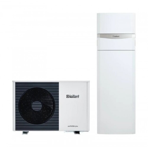 &Scaron;ilumos siurblys oras/vanduo Vaillant aroTHERM VWL 125/5 AS + VWL 128/5 IS MB3 (188L), R32, 230V