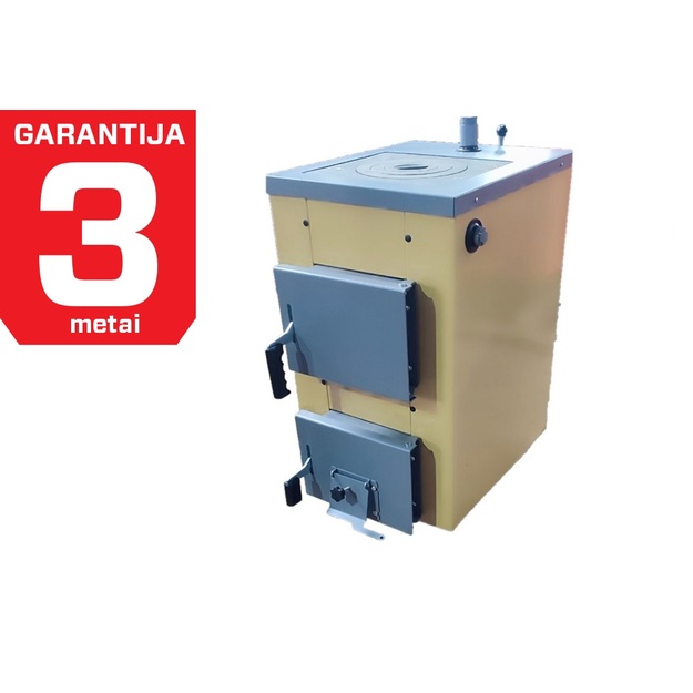 Kieto kuro katilas-viryklė ALTEP 12 kW (JUMP-12), su defektu