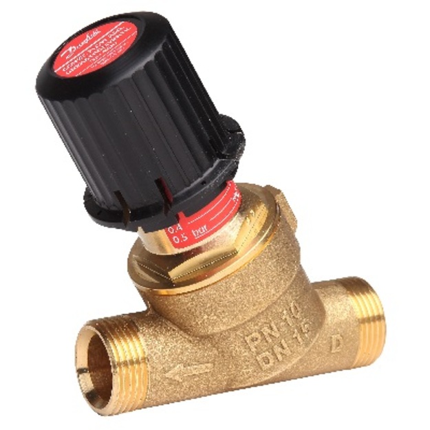 Apvadinis ventilis AVDO 25, DN25, PN10, ribos 0.05-0.5 bar, tiesus
