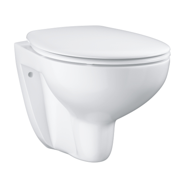 Pakabinamo WC puodo BAU ir dangčio soft-close komplektas