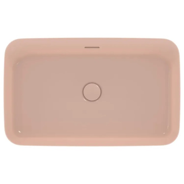 Praustuvas montuojamas ant stalvir&scaron;io Ideal Standard Ipalyss 65x40 cm, su perlaja, su dugno vožtuvu, Nude
