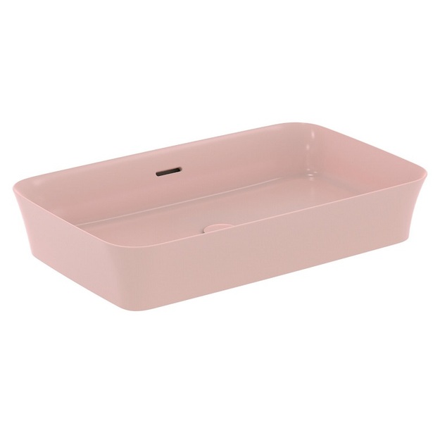 Praustuvas montuojamas ant stalvir&scaron;io Ideal Standard Ipalyss 65x40 cm, su perlaja, su dugno vožtuvu, Nude