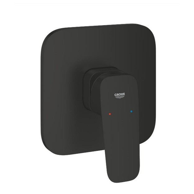 Potinkinio du&scaron;o mai&scaron;ytuvo Grohe Cubeo vir&scaron;tinkinė dalis, matinė juoda sp.