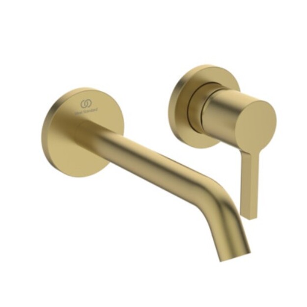 Ideal Standard potinkinis praustuvo mai&scaron;ytuvas, JOY, be potinkinės dalies A1313NU, 180mm snapas brushed gold spalva