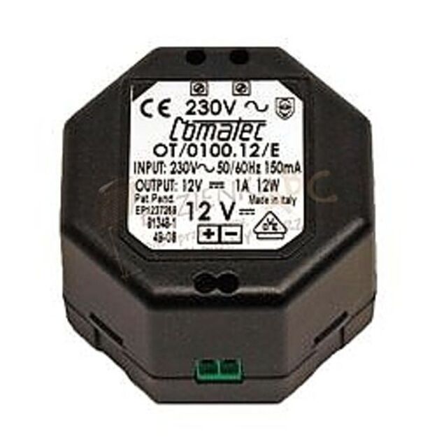 Electra maitinimo &scaron;altinis, 230/12 VDC 1A ( max. 5 mai&scaron;ytuvai)