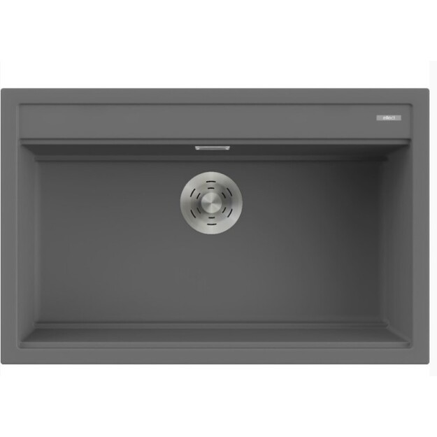 Granitinė plautuvė ELLECI  BEST 130, 790x510, t.pilka K99 J017256