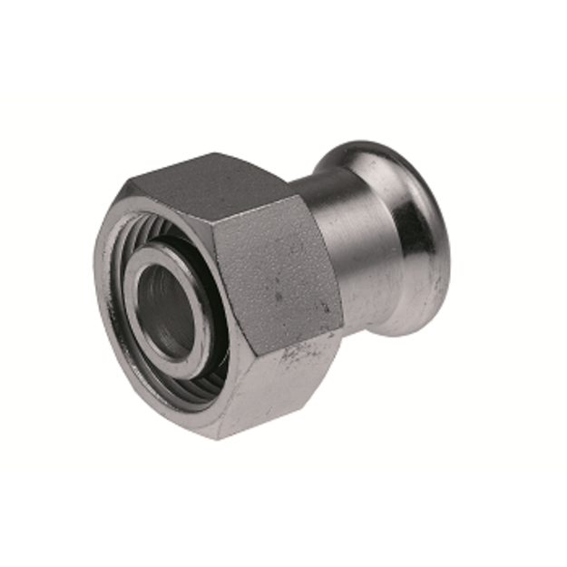 Plieninis pres. Euroconus jungtis su sriegiu KAN-therm 15x3/4 