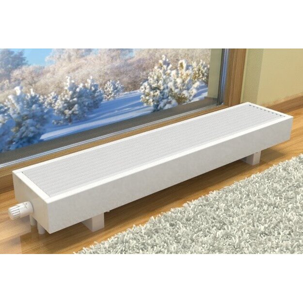 Pastatomas konvektorius SC 260x15x8 (auk&scaron;tis 14,5 cm su kojele)
