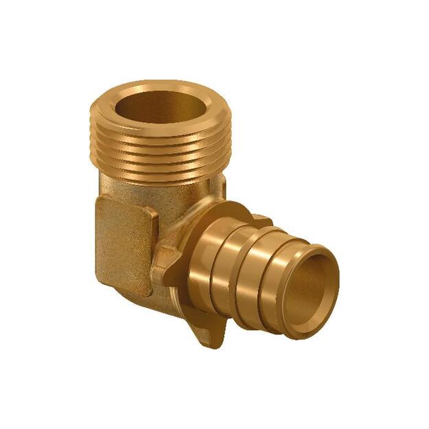 Uponor Q&E alkūnė i&scaron;oriniu sriegiu PL 20-G1/2 MT (1145671)