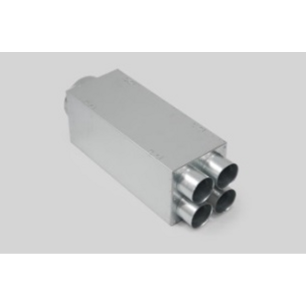 Kolektorinė dėžė su akustiniu porolonu ZN d125x4x75 (98-0239-0125-004-2N2-V)