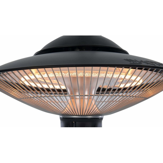 Sunred infraraudonųjų spindulių &scaron;ildytuvas Barcelona Bright, kabinamas, juodos spalvos, 1500 W