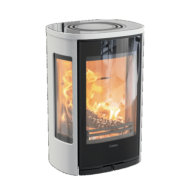 Krosnelė Contura C856GW:2 STYLE, balta, montuojama ant sienos (998856, 998660, 203149)
