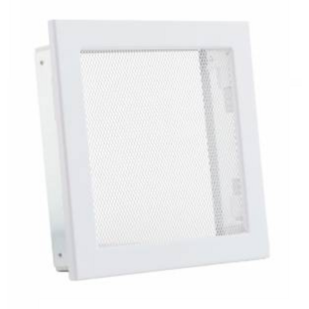 Grotelės VENTLAB 220x220, be žaliuzių, baltos