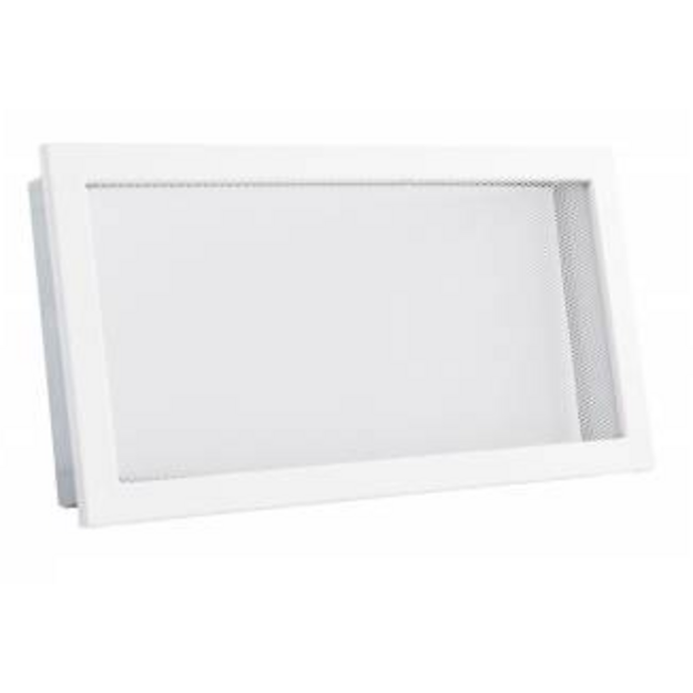 Grotelės VENTLAB 450X220, be žaliuzių, baltos