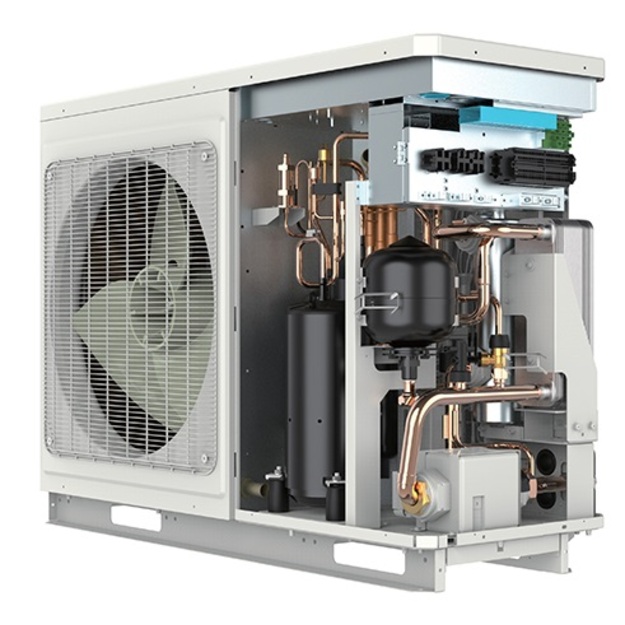 &Scaron;ilumos siurblys oras/vanduo Gree Versati IV monoblokas 5,0/5,0 kW R32