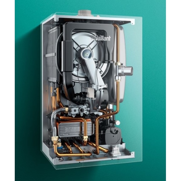 Dujinis kondensacinis katilas Vaillant ecoTEC plus VU 35CS/1-5 (N-INT3), &scaron;ild. galia 34,8kW, g. V.&Scaron;. 39,7 kW (10043976)